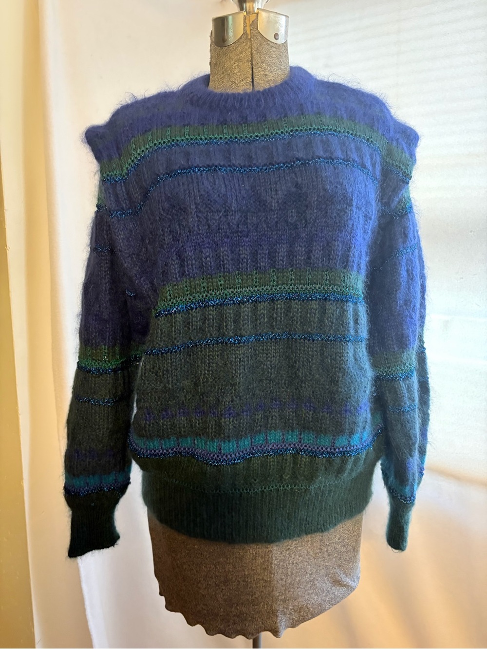 Vintage 70s/80s Escada by SRB mohair blend sweater